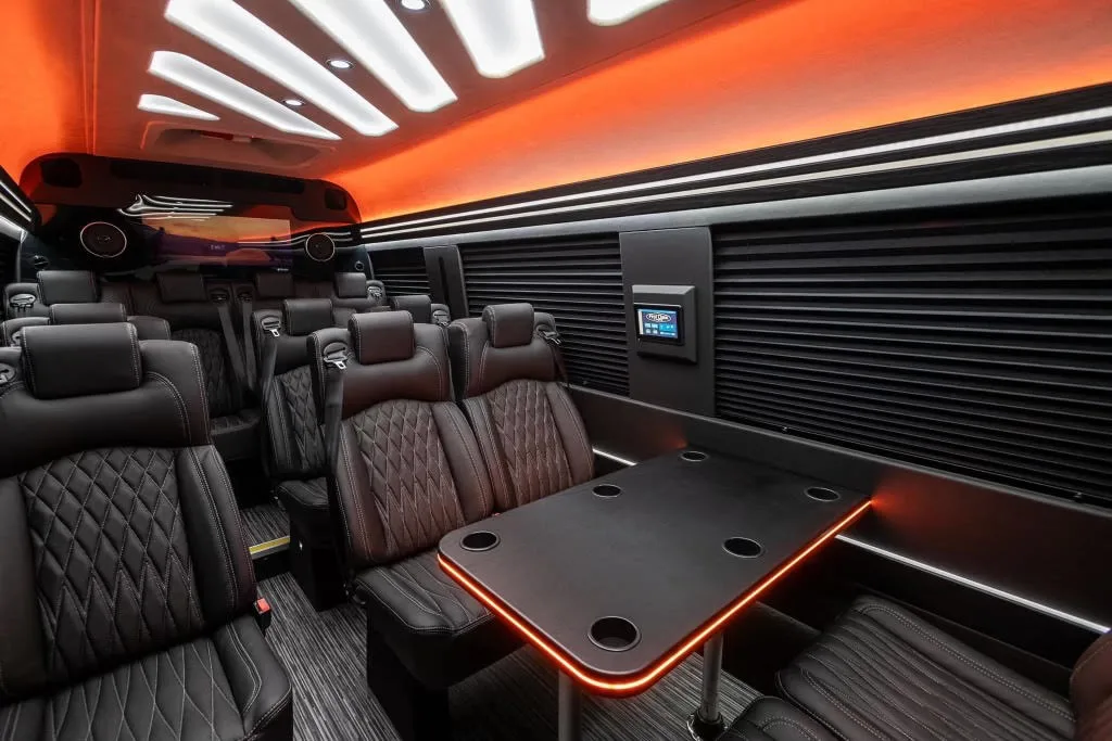 Mercedes Sprinter van for Cape Cod trips