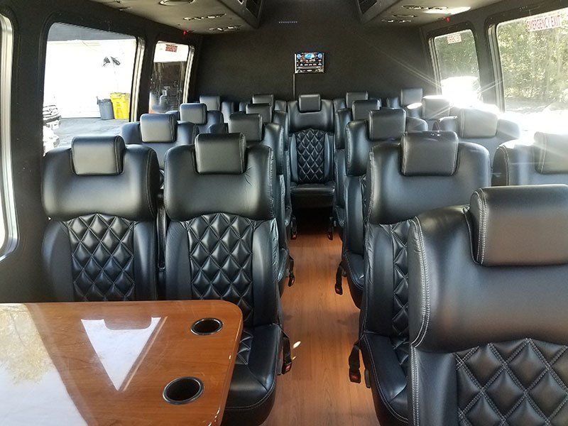 sleeper coach interior