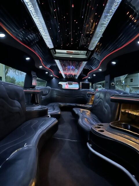 stretch suv limos exterior